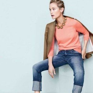 J. Crew Tippi 3/4 Sleeve Women’s size XS Peach